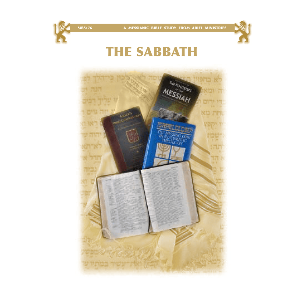 MBS176 The Sabbath by Dr Arnold Fruchtenbaum