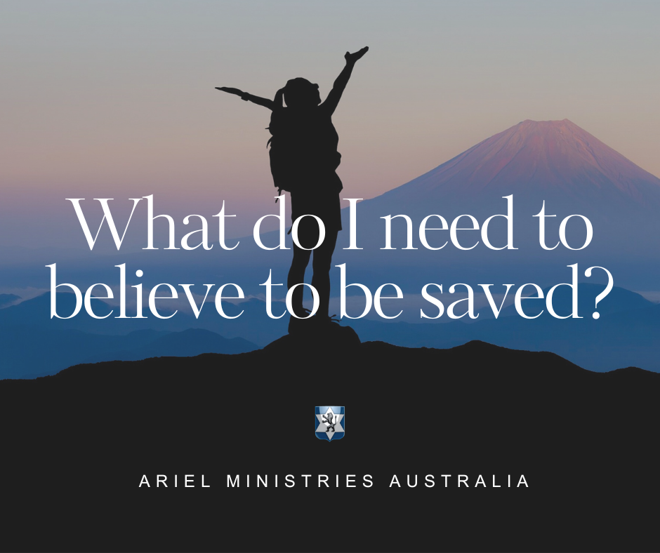 What do I need to believe to be saved?