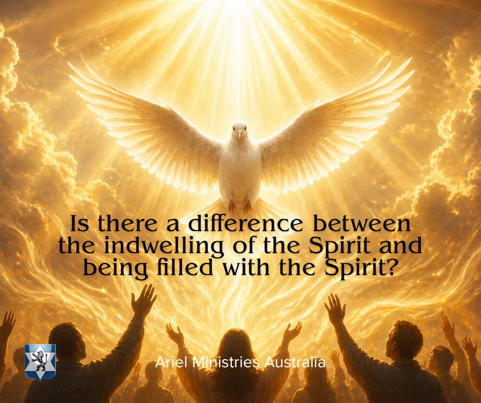 Is there a difference between the indwelling of the Spirit and being filled with the Spirit?