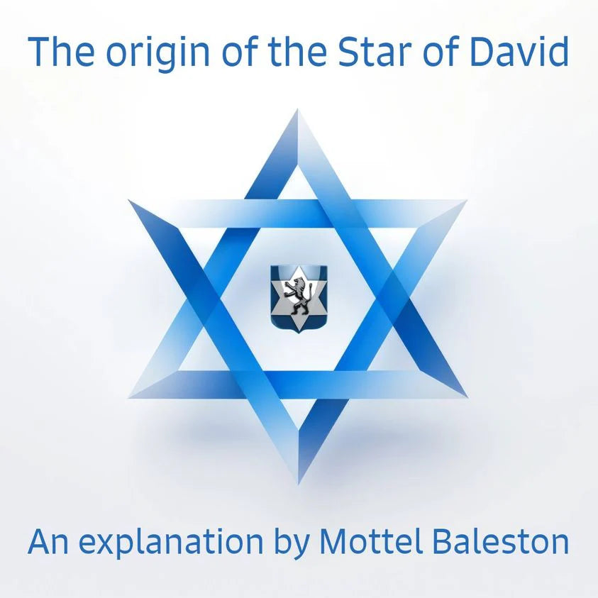 We've been asked repeatedly about the origin of the Magen David, the Shield of David?