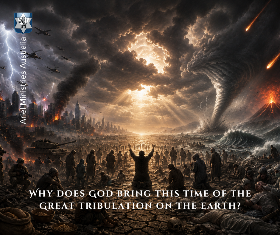 Why does God bring this time of the Great Tribulation on the earth?