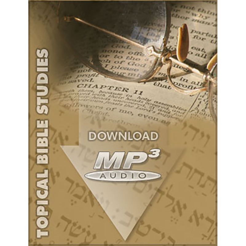 Messiah in the Passover Demonstration - MP3